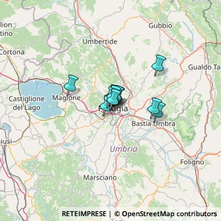 Mappa Via Luigi Canali, 06124 Perugia PG, Italia (6.37818)