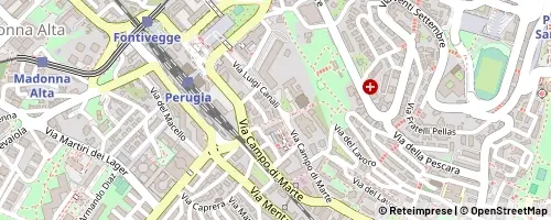 Mappa Perugia