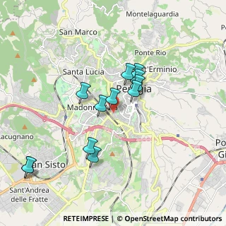 Mappa Via Luigi Canali, 06124 Perugia PG, Italia (1.745)