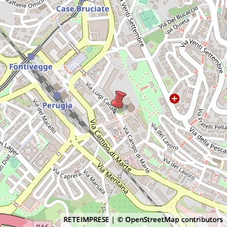 Mappa Via Campo di Marte, 19, 06124 Perugia, Perugia (Umbria)