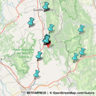 Mappa SP Septempedana, 06025 Nocera Umbra PG (7.0565)