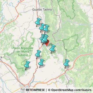 Mappa SP Septempedana, 06025 Nocera Umbra PG (5.65)