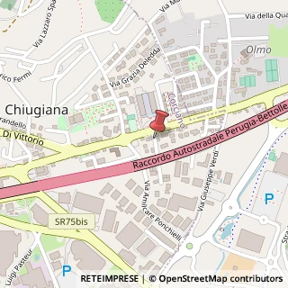 Mappa Via Fosse Ardeatine, 18, 06073 Corciano PG, Italia, 06074 Corciano, Perugia (Umbria)