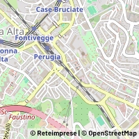 Mapa Perugia