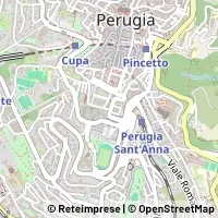 Hartă Perugia