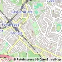 Map Perugia