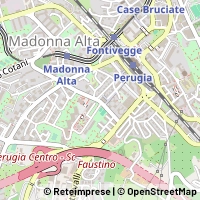 Map Perugia