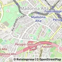 Mapa Perugia