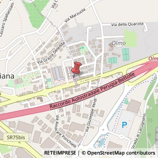 Mappa Via FALCONE E BORSELLINO, 55, 06073 Corciano, Perugia (Umbria)