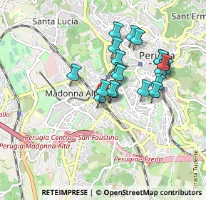 Mappa Piazza Vittorio Veneto, 06128 Perugia PG, Italia (0.768)