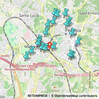 Mappa Stazione di Perugia, 06124 Perugia PG, Italia (0.924)