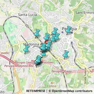 Mappa Stazione di Perugia, 06124 Perugia PG, Italia (0.6485)