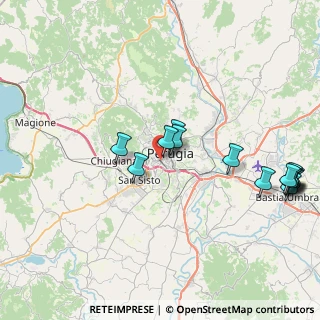 Mappa Stazione di Perugia, 06124 Perugia PG, Italia (9.61214)