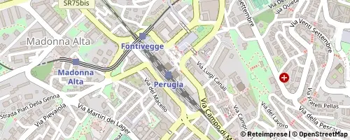 Mappa Perugia