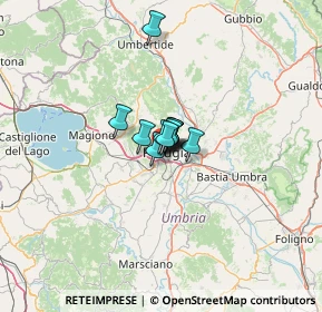 Mappa Piazza Vittorio Veneto, 06128 Perugia PG, Italia (4.49545)
