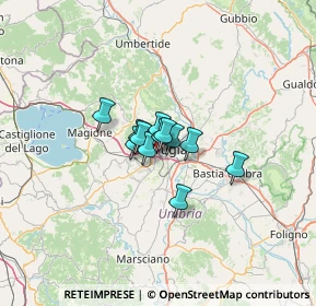 Mappa Piazza Vittorio Veneto, 06128 Perugia PG, Italia (6.0325)