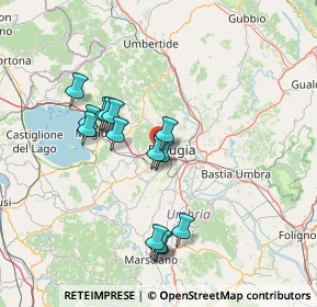 Mappa 06127 Perugia PG, Italia (13.57286)