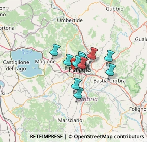 Mappa 06127 Perugia PG, Italia (6.60786)