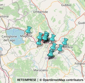 Mappa 06127 Perugia PG, Italia (7.67625)