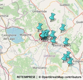 Mappa 06127 Perugia PG, Italia (11.45214)