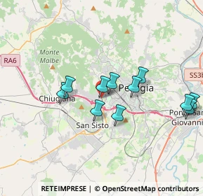 Mappa 06127 Perugia PG, Italia (3.41455)