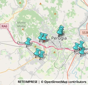 Mappa 06127 Perugia PG, Italia (3.58909)