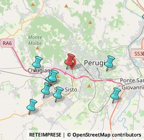 Mappa 06127 Perugia PG, Italia (5.32333)