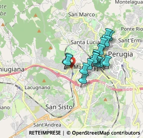 Mappa 06127 Perugia PG, Italia (1.31)