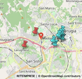 Mappa 06127 Perugia PG, Italia (1.67)