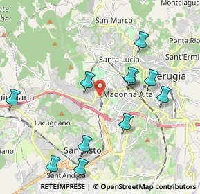 Mappa 06127 Perugia PG, Italia (2.27182)