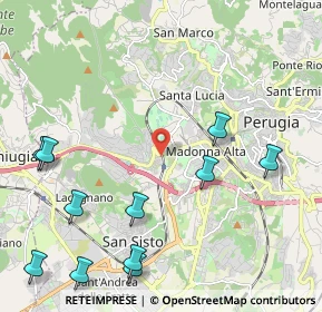 Mappa 06127 Perugia PG, Italia (2.86091)