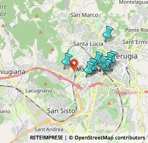 Mappa 06127 Perugia PG, Italia (1.35727)