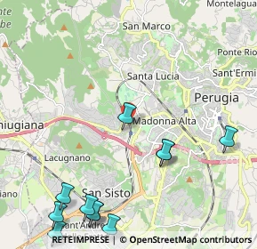 Mappa 06127 Perugia PG, Italia (2.99727)