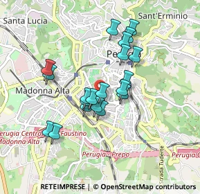 Mappa Via XX Settembre, 06121 Perugia PG, Italia (0.7655)