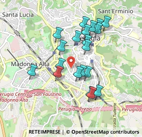 Mappa Via XX Settembre, 06121 Perugia PG, Italia (0.842)