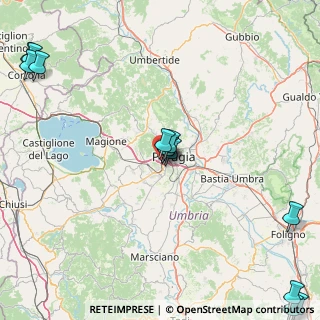 Mappa Piaggia di Ferro di Cavallo, 06127 Perugia PG, Italia (24.26308)
