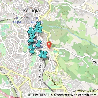 Mappa Via Benedetto Bonfigli, 06135 Perugia PG, Italia (0.4315)
