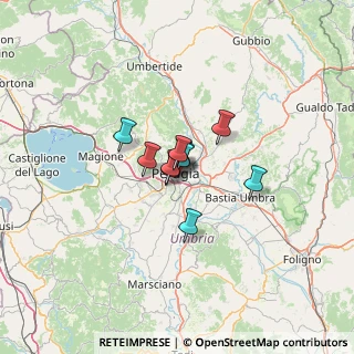 Mappa Via Benedetto Bonfigli, 06135 Perugia PG, Italia (6.09909)