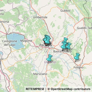 Mappa Via Benedetto Bonfigli, 06135 Perugia PG, Italia (9.32818)
