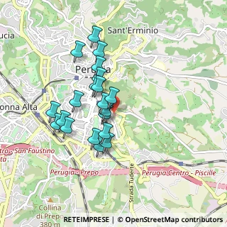 Mappa Via Benedetto Bonfigli, 06135 Perugia PG, Italia (0.7935)