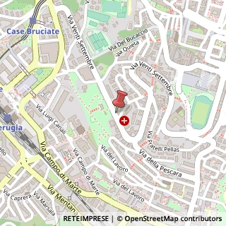 Mappa Via XX Settembre, 57, 06121 Perugia, Perugia (Umbria)