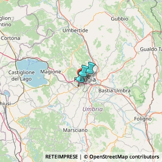 Mappa Via Augusto Righi, 06128 Perugia PG, Italia (44.25846)
