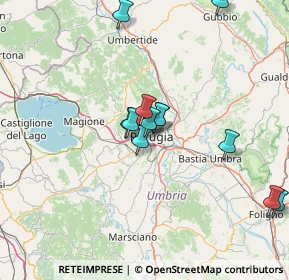Mappa Via Augusto Righi, 06128 Perugia PG, Italia (13.47417)