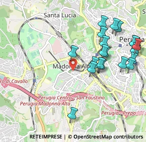 Mappa Via Augusto Righi, 06128 Perugia PG, Italia (1.169)