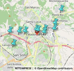 Mappa Via Augusto Righi, 06128 Perugia PG, Italia (1.72909)