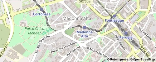 Mappa Perugia