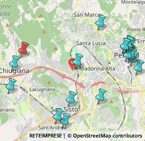 Mappa Via Firenze, 06121 Perugia PG, Italia (2.89278)