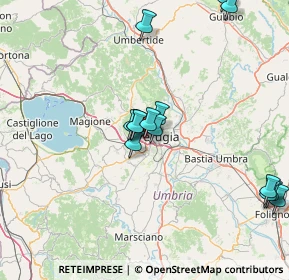Mappa Via Firenze, 06121 Perugia PG, Italia (16.61714)