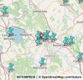 Mappa Via Firenze, 06121 Perugia PG, Italia (20.51857)