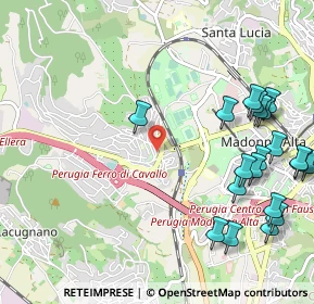 Mappa Via Firenze, 06121 Perugia PG, Italia (1.4035)